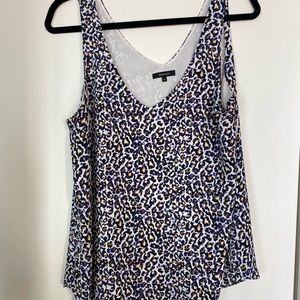 Silky V-neck cami blouse